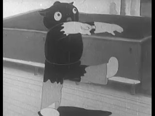 torah -chan ship cleaner / tora chan no kankan mushi (1950) - classic japanese animated film
