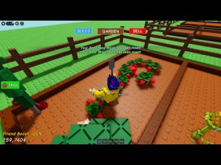 roblox - [over show] raised a giant plant in a giant plant.
