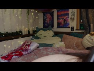 girlfriend needs attention on this stormy night